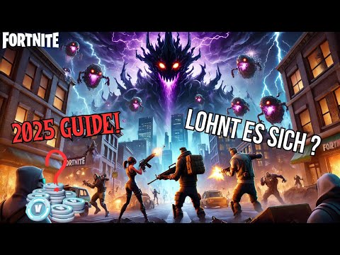 Fortnite RETTE DIE WELT GUIDE 2025 🌍 |  Lohnt es sich noch?🔥