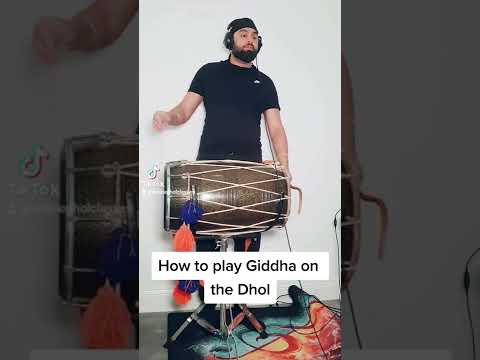 How to play Dhol - Giddha