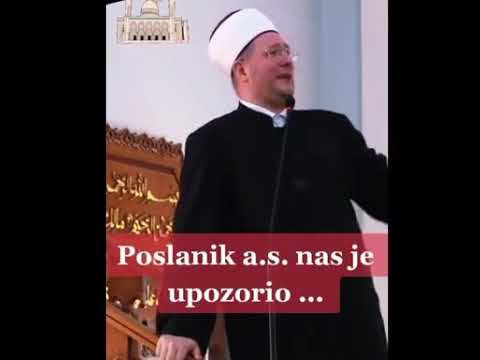 Poslanik, sallallahu alejhi ve sellem, nas je upozorio