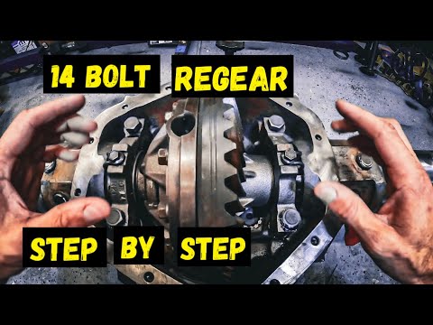 How to Regear a 14 Bolt Axle - EASY STEP BY STEP