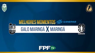 GALO MARINGÁ 0X5 MARINGÁ | MELHORES MOMENTOS SANEPAR | PARANAENSE 2026 | GRUPO DE DESCENSO (IDA)