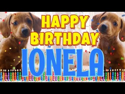 Happy Birthday Ionela! ( Funny Talking Dogs ) What Is Free On My Birthday