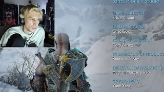 xQc shares his honest God of War Ragnarok review after finishing the game in 24 hours