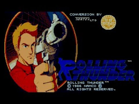 Rolling Thunder Review for the Commodore Amiga by John Gage