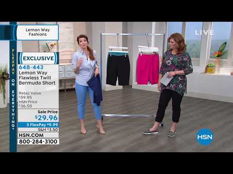 Lemon Way Flawless Twill Bermuda Short