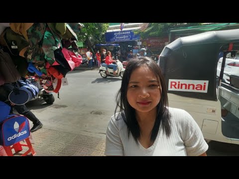 Walk through Beong Keng Kang Market at Phnom Penh, Cambodia