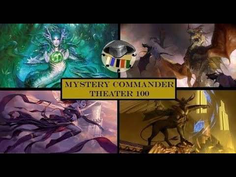 EDH | Raffine vs Alela  vs Tatyova vs Ur-Dragon | MTG Basics | Mystery Commander Theater 100 EP6