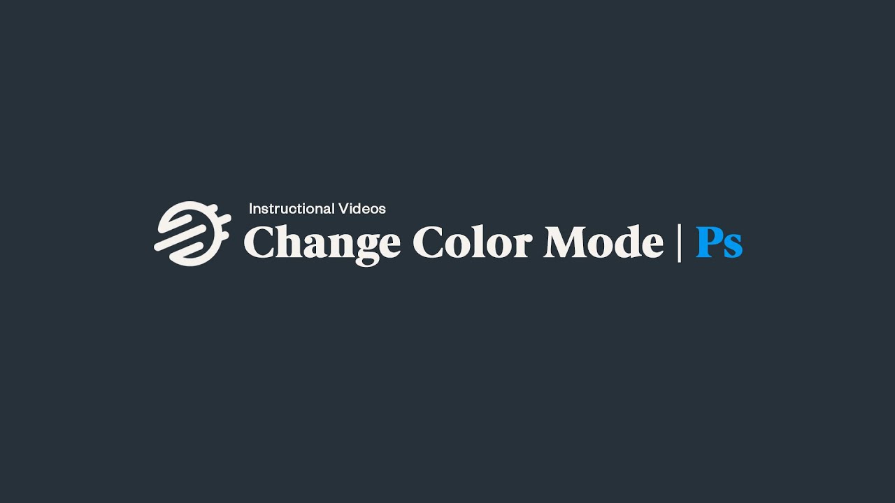 How to Change Color Mode in Adobe Photoshop