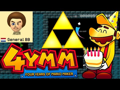 4 Years of Mario Maker 🎉 Link's Great Music Palace 🎉 General BB