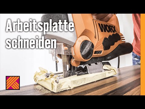 Arbeitsplatte zuschneiden | HORNBACH Meisterschmiede