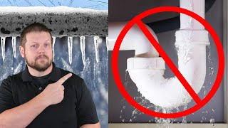 10 PROVEN Methods to Keep Your Water Pipes from Freezing this Winter