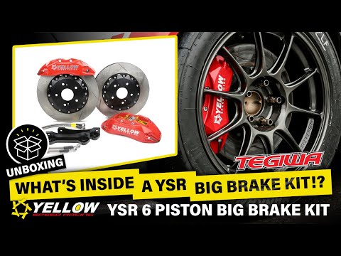 Product Unboxing: Yellow Speed Racing (YSR) 6 Piston Big Brake Kit For Honda Civic Type R EP3!