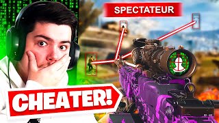 REACTION aux PIRES CHEATERS qui S’AFFRONTENT sur WARZONE ! (hackeur aimbot sur call of duty)