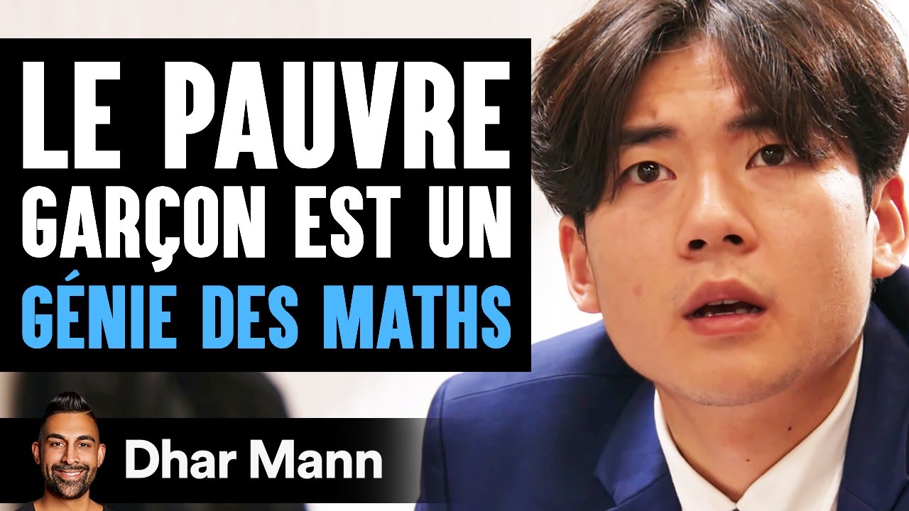 Le Pauvre Garçon Est Un GÉNIE DES MATHS | Dhar Mann Studios