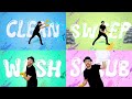 The Cleaning Song 🫧 DJ Raphi Dance Songs For Kids