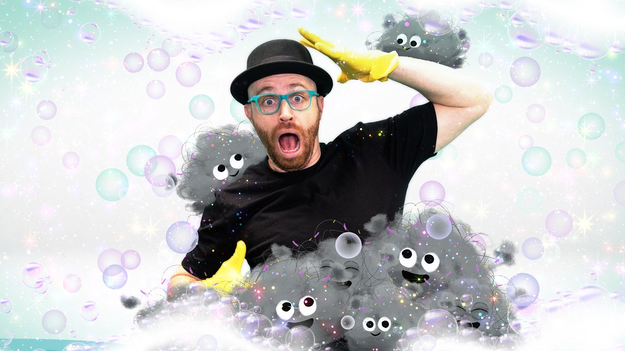 "The Cleaning Song" 🫧🧼 DJ Raphi | Dance Songs for Kids