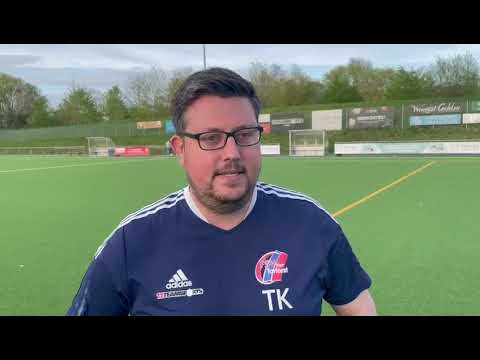 Timo Koch, Co-Trainer des FSV Trier-Tarforst, nach dem 2:2 gegen Kirchberg