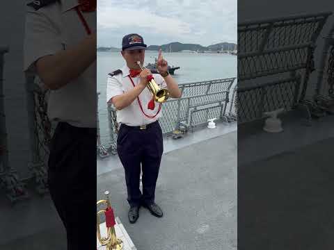 自衛隊ラッパを吹くコツ！方法！