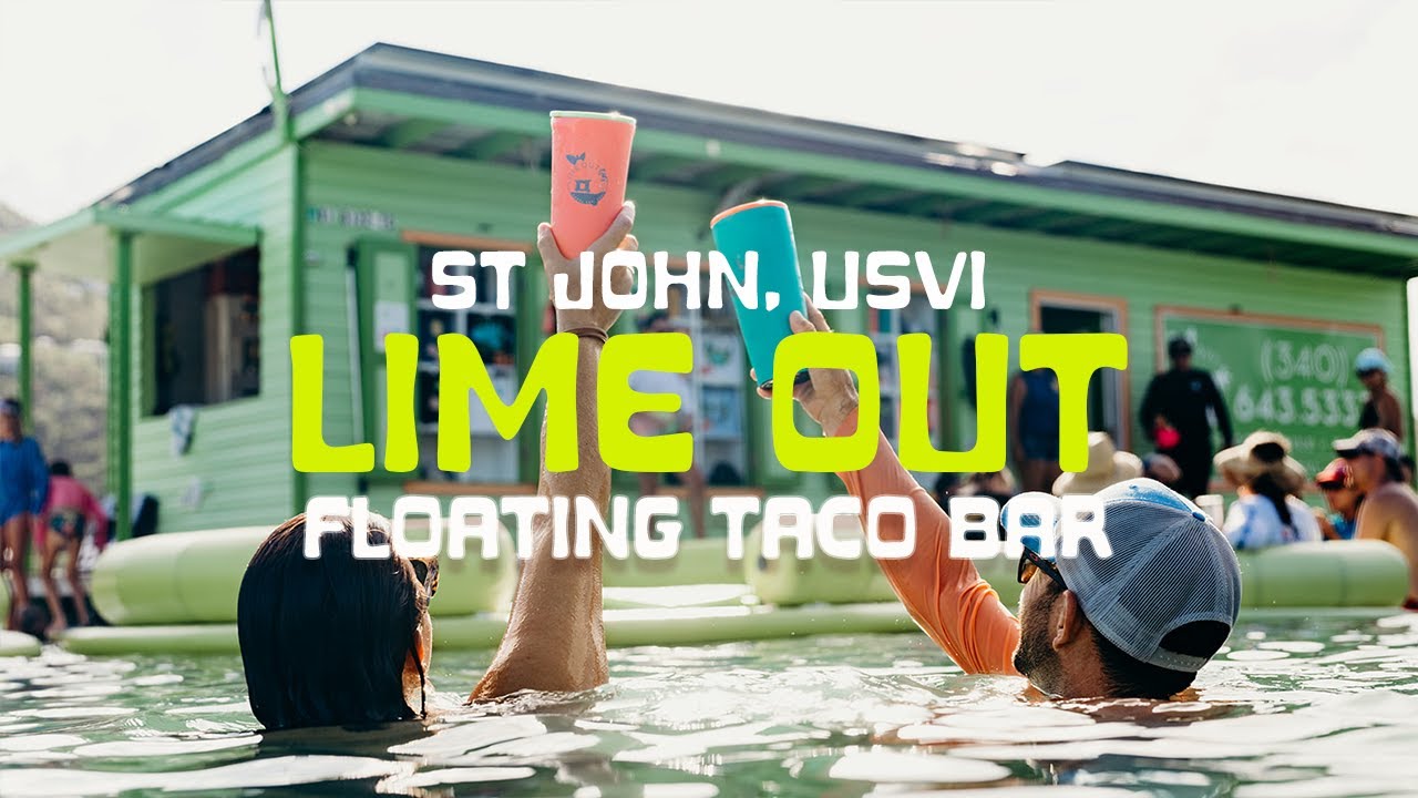 Live webcam view of Lime Out Floating Taco Bar, Coral Bay