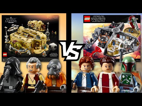 Why Mos Eisley Cantina is GREAT, But Cloud City is NOT | LEGO Star Wars Comparison 2020