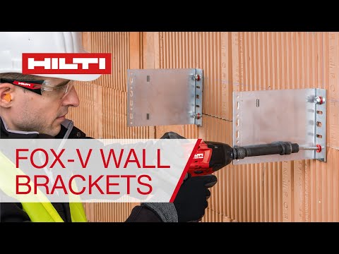 NEW Hilti Pre-Assembled Wall Bracket FOX-V