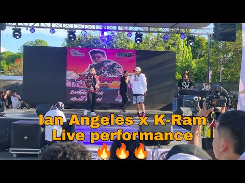 Ian Angeles x K - Ram Live performance at Boss Toyo's Birthday Bash x Pandayo Music Festival