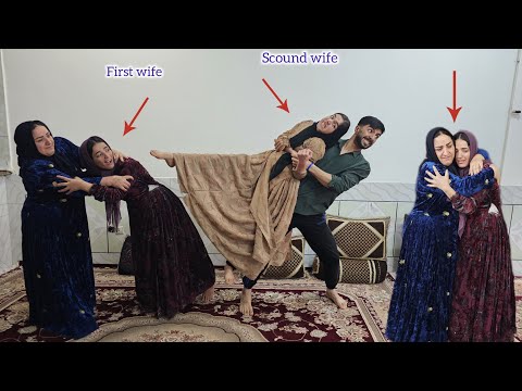 Love and jealousy; Ahmed kicked his crazy second wife out of the house!