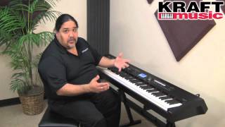 Video thumbnail for Kraft Music - Roland RD-700NX Stage Piano Demo with Ed Diaz by Kraft Music