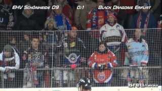 preview picture of video 'EHV Schönheide 09 VS. Black Dragons Erfurt - Oberliga Ost Eishockeyspiel - 27.01.2013 (5:3)'