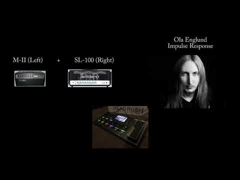 Headrush loaded with  Ola Englund Impulse Responses (NO TALK)