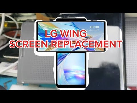 LG WING 5G screen replacement quick phone repair guide #lgwing #lg #iphone