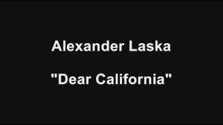 Alexander Laska - Vanessa Carlton, "Dear California" (Instrumental)