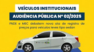Public Hearing No. 2/2025 - Institutional Vehicles