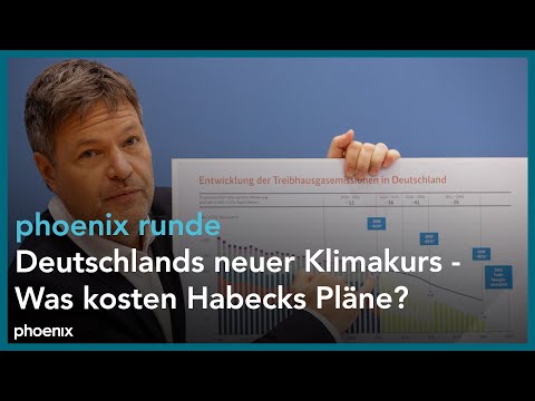 phoenix runde: “Deutschlands neuer Klimakurs - Was kosten Habecks Pläne?”
