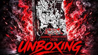 LEGENDARY MODERN DECKS 2026 - YUGIOH Unboxing-