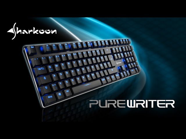 Bàn phím cơ Sharkoon PureWriter TKL RGB Black (Red Switch)
