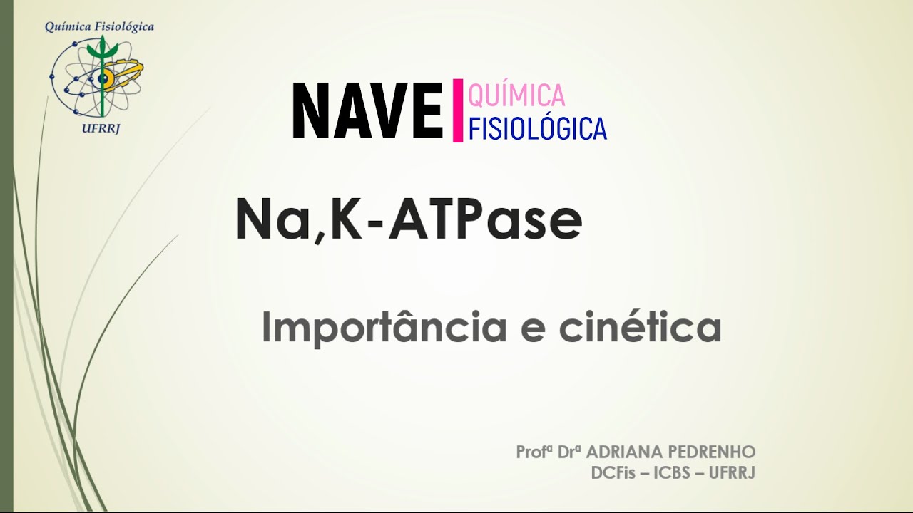 NA,K -ATPase - Cinética e Importância
