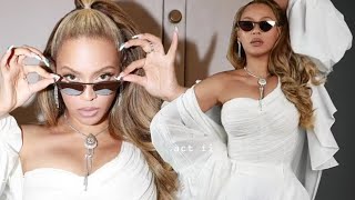 Beyonce’s Stunning Look at Cecred Launch Party