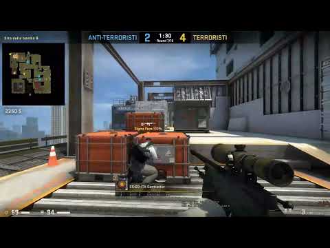 AWP ACE One shot One kill on De_Vertigo - CS:GO