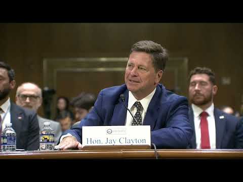 Rounds Questions DNI Nominee Jay Clayton in Intel Committee Hearing