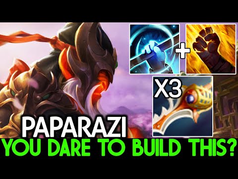 PAPARAZI [Ember Spirit] You Dare To Build This? 3x Rapier One Hit Kill Dota 2