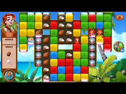 Lost Island Blast Adventure Level 648 - No Boosters