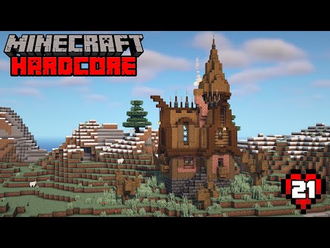 ItsMarloe - Minecraft 1.17 Hardcore Let's Play - Haunted House! - Episode 21
