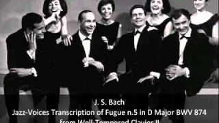 Single Singers J  S  Bach   Fugue n 5 in D Major