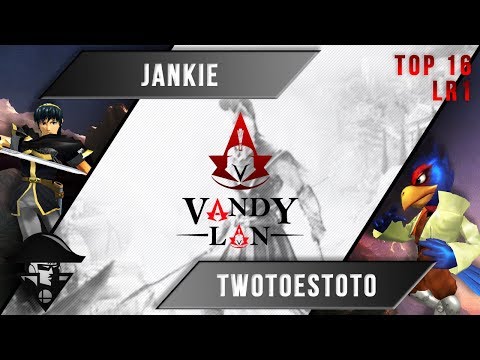 Vandy_LAN X - Melee Singles - Jankie (Marth) VS twotoestoto (Falco) - Top 16 LR1