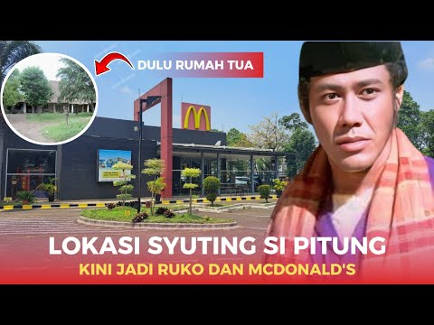USED ​​TO BE THE OLD HOUSE THE FILMING LOCATION OF THE FILM SI PITUNG..!!  NOW IT'S A  MCDONALD'S