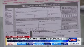 Voters warned over incomplete mail ballot applications
