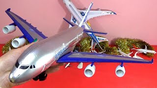 Unboxing best planes:  Airbus A350 370 380 Boeing 757 747 737  India France Thai American USA models