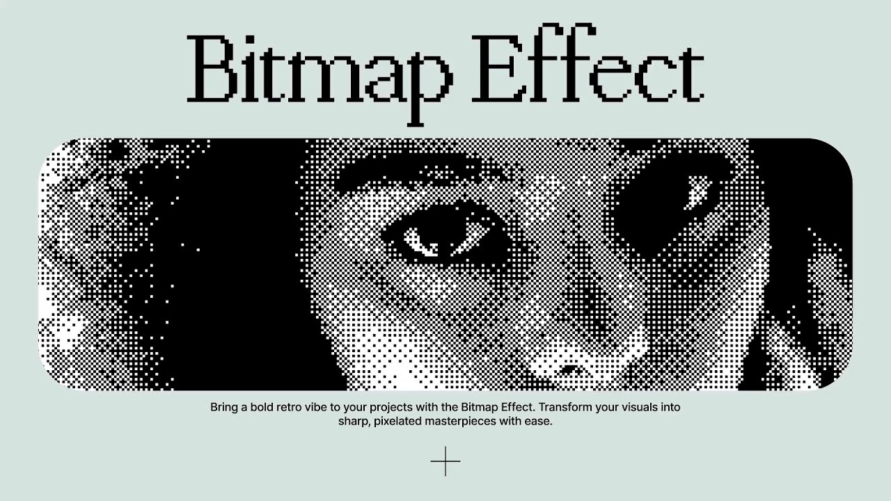 BITMAP Halftone Tutorial | Customizable Bitmap Effect in After Effects