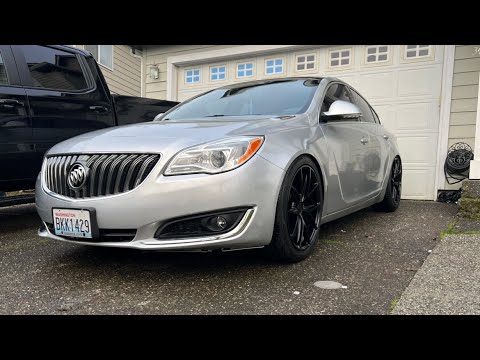 Installing a magnaflow catback exhaust on a 2017 Buick regal!
